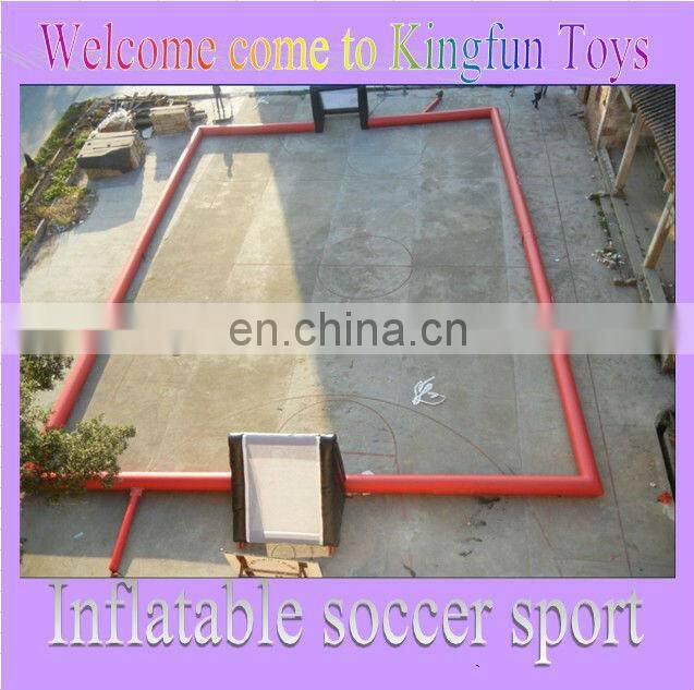 20L*10W inflatable soccer field,inflatable football pitch sport games