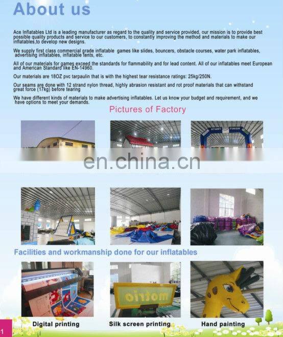 Ocean Theme New Designed Inflatable Combo Games