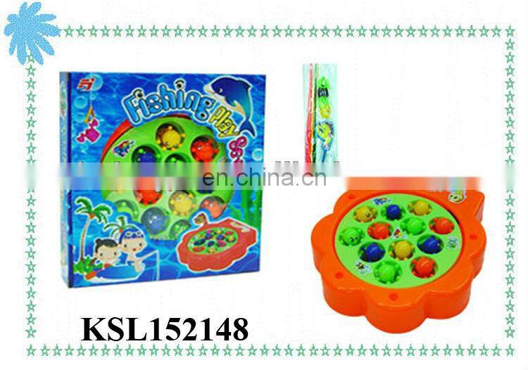 funny plastic toy fishing game for children