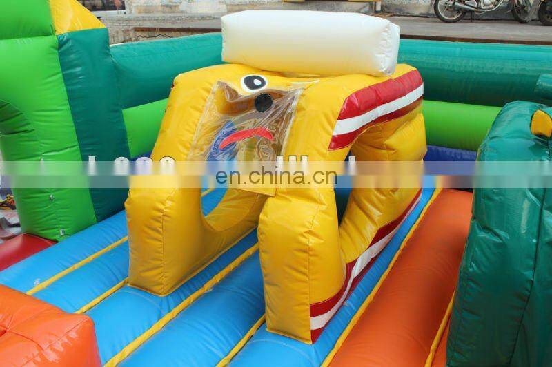 Bargain sale endless fun and populare commercial grade vinyl tarpaulin giant inflatable amusement park FU036 in stock