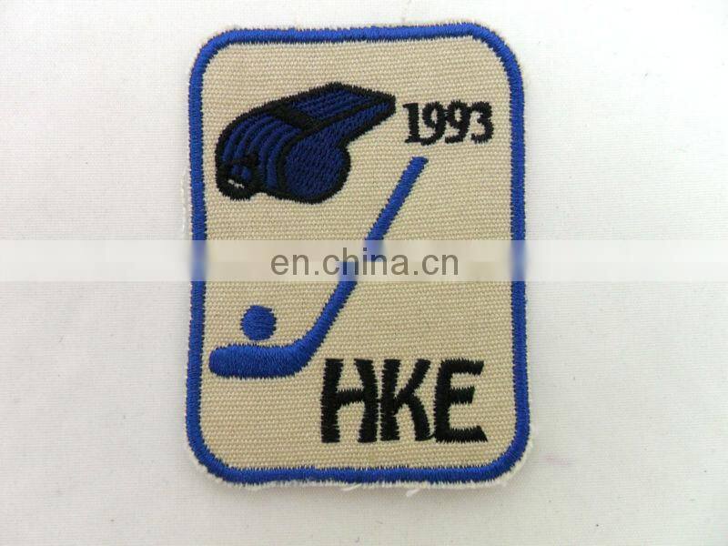 3D machine embroidery clothing patch/badge/design