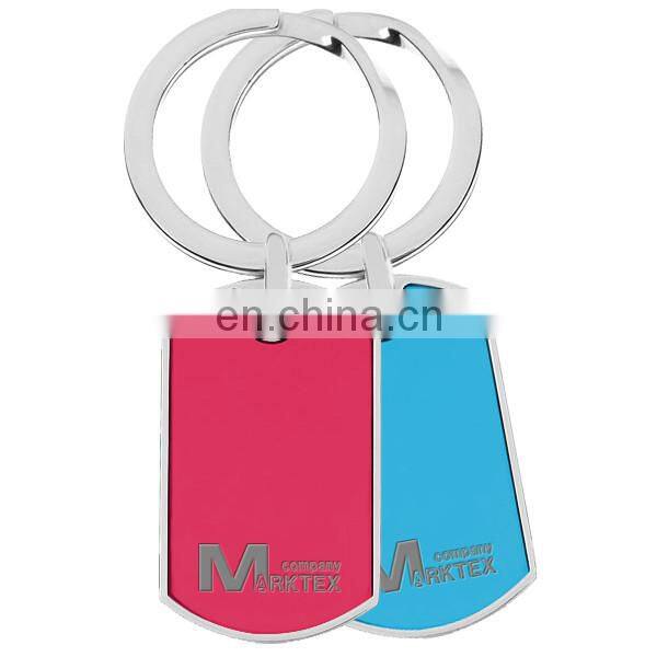 Zinc alloy imitation hard enamel ID dog tag factory