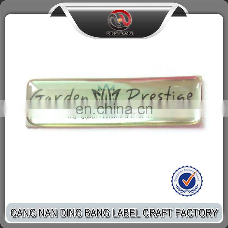Aluminum Metal Name Label Tag Custom Logo Engraving