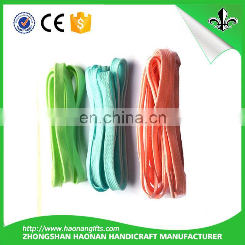Custom Qeliable Quality Flat Shoelace with Durable in Use