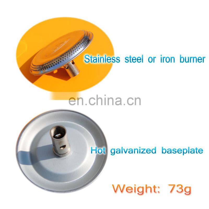 Factory supply Tanzania Cast Iron Portable Camping Gas Stove, Pocket Rocket Camping Stove,