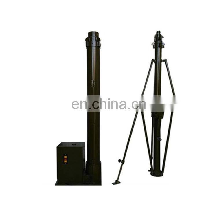 6m electric tripod telescoping antenna mast portable mast