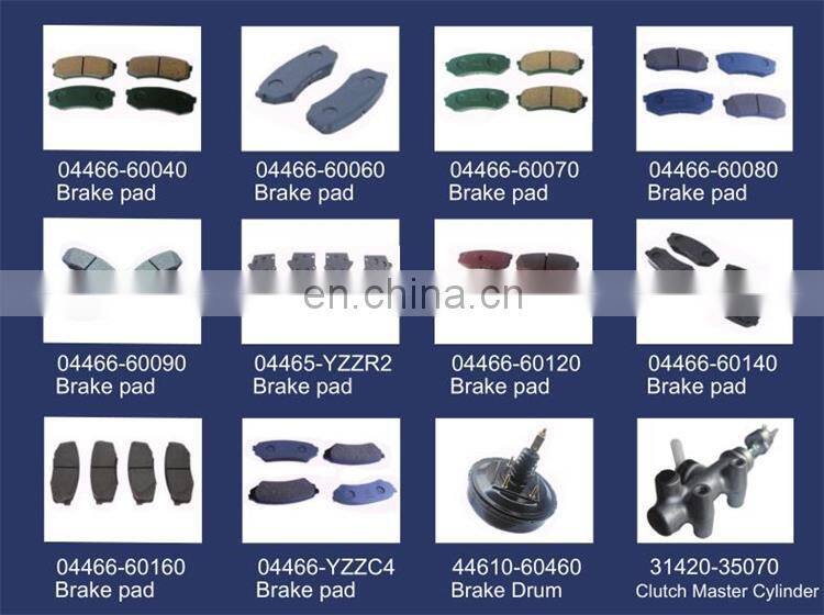 IFOB Hot Sale Car Brake Pad For Toyota Land Cruiser fj79 04/1996-11/2008 OEM 04465-35080