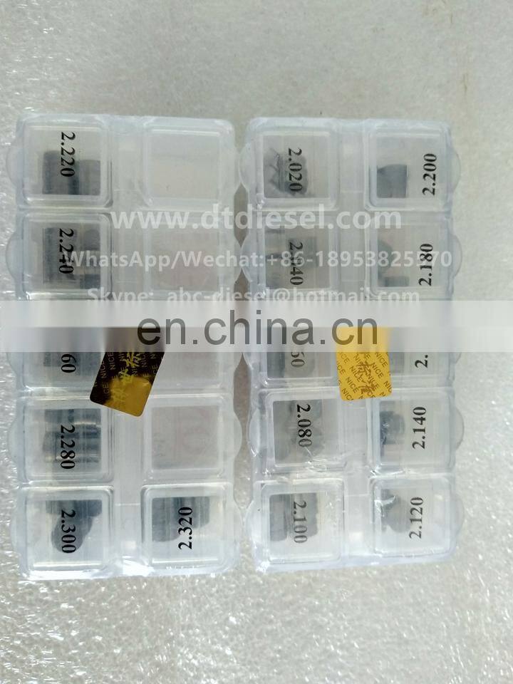 320D solenoid valve and nozzle shims