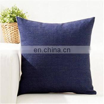 Custom Simple digital printing cotton linen throw pillow case cover
