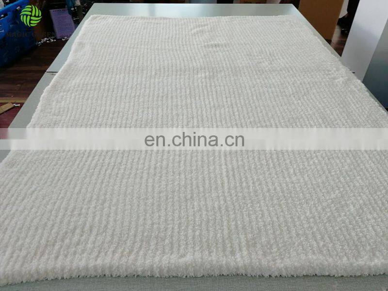 Barefoot Dreams super soft luxury best selling white color most new tech micro feather yarn knit baby adult throw blanket