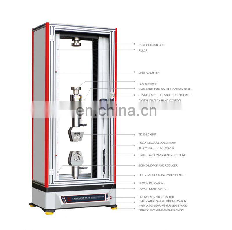 Mechanical engineering materials tensile strength testing lab equipments