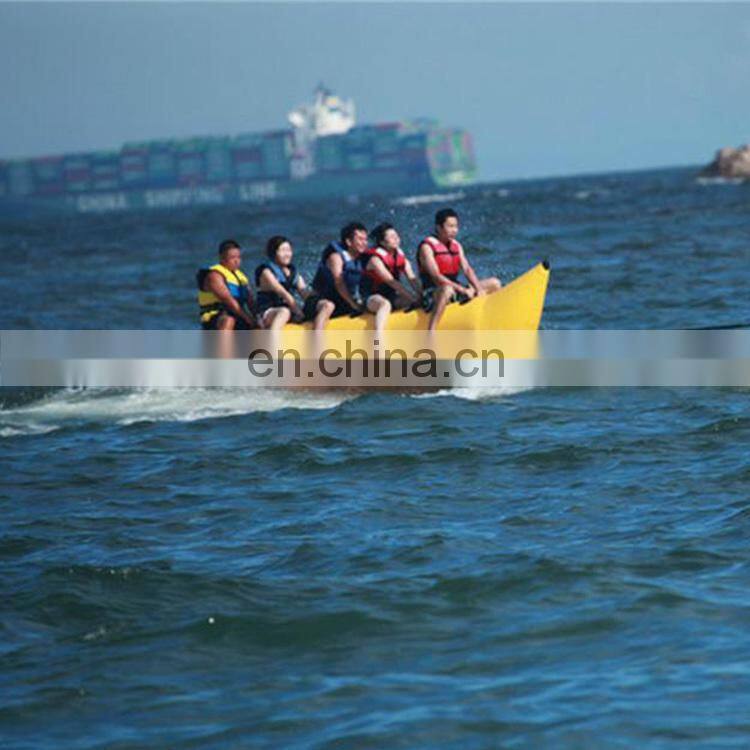 Best Quality  inflatable banana boat for sale cheap price inflatable flying fish sea toys