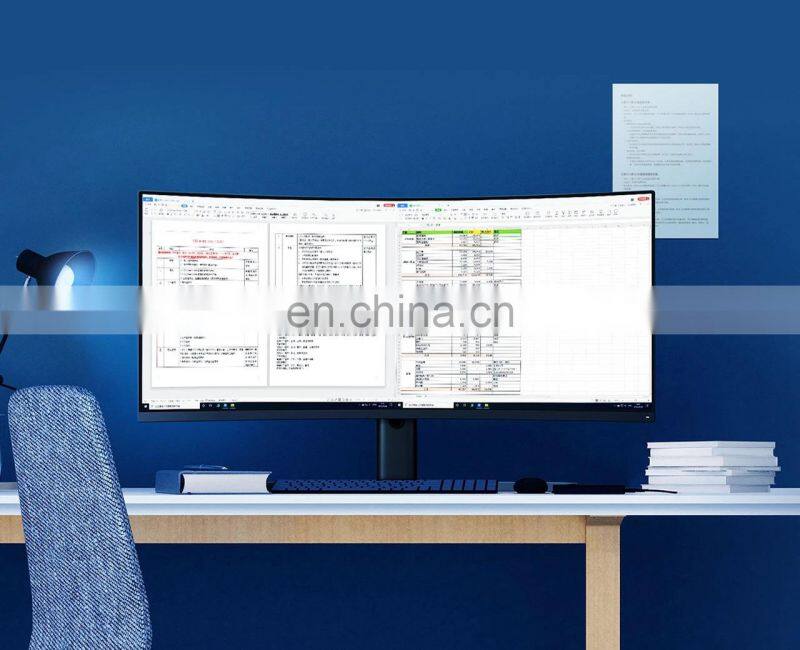 Original Monitor Xiaomi 34 Inch Curved Gaming Monitor 2K 144Hz Computer Curved Screen LED Monitor