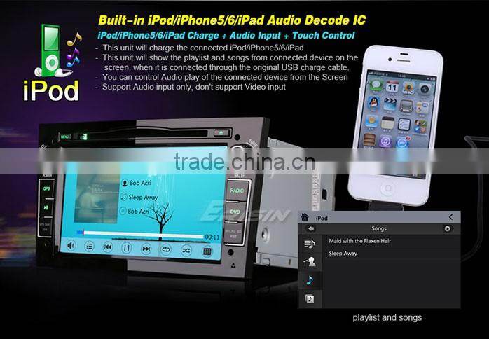 Erisin ES7681P 7'' MTK Ople Zafira Car GPS DVD Player with 3G Bluetooth