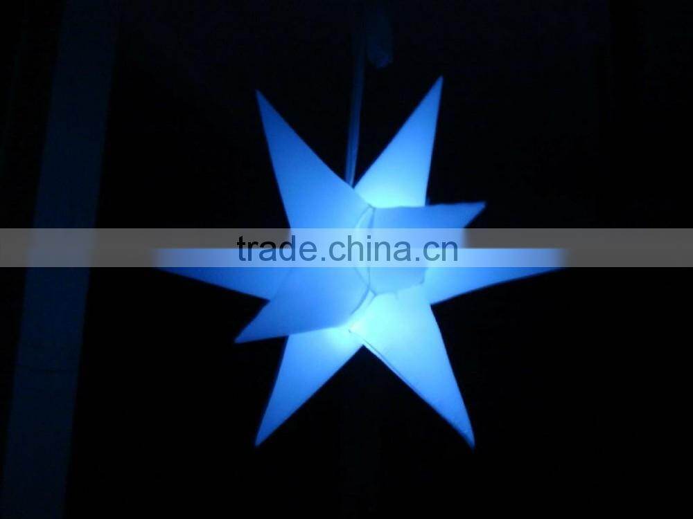 2015 Hot Sale led inflatable balloon stand with pole