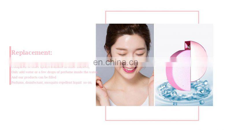 Mini Portable Slide Ultra Fine Mist Sprayer Perfume Automatic Atomizer Fogging Machine Fragrance Sprayer