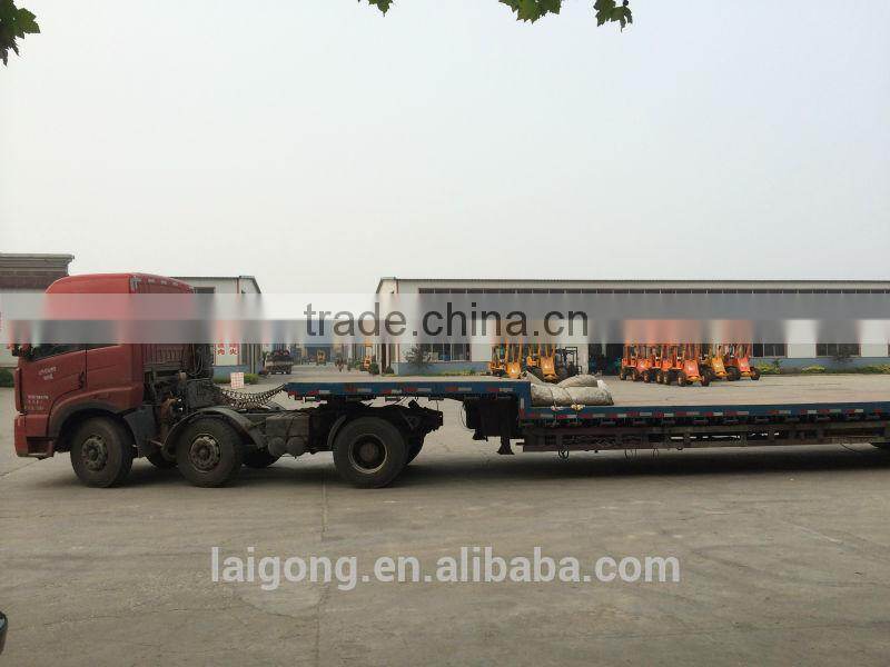 Hot Sell small mechanical wheel loader with 24hp diesel engine