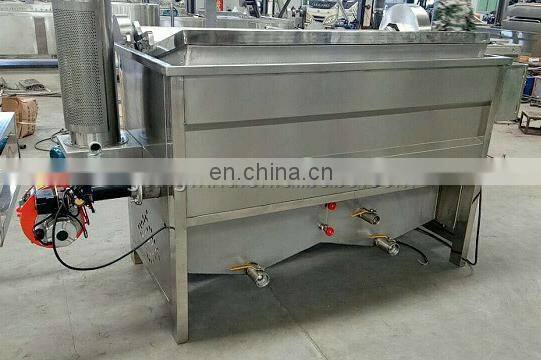 Automatic commercial potato chips fryer machine semi auto small sweet potatoes chip gas batch frying equipment price for sale