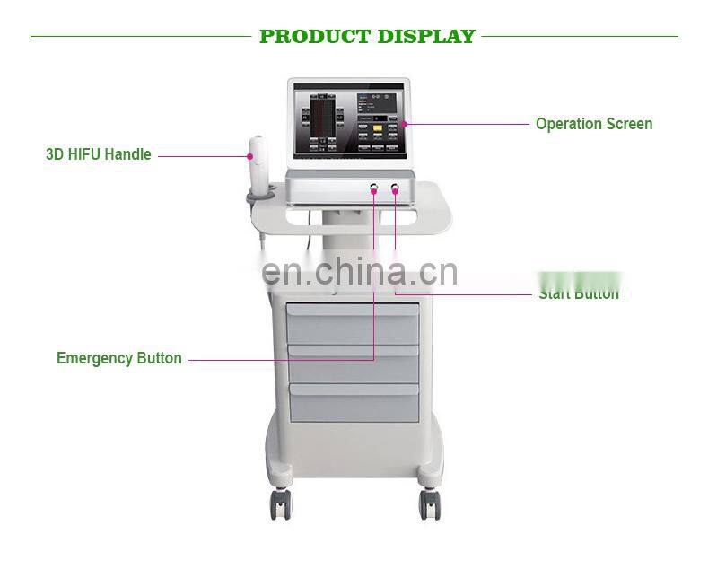 Anti-aging&face lifting 3D HIFU facial lifting  skin hifu13 system ultrasound hifu  focused ultrasound portable hifu face lift