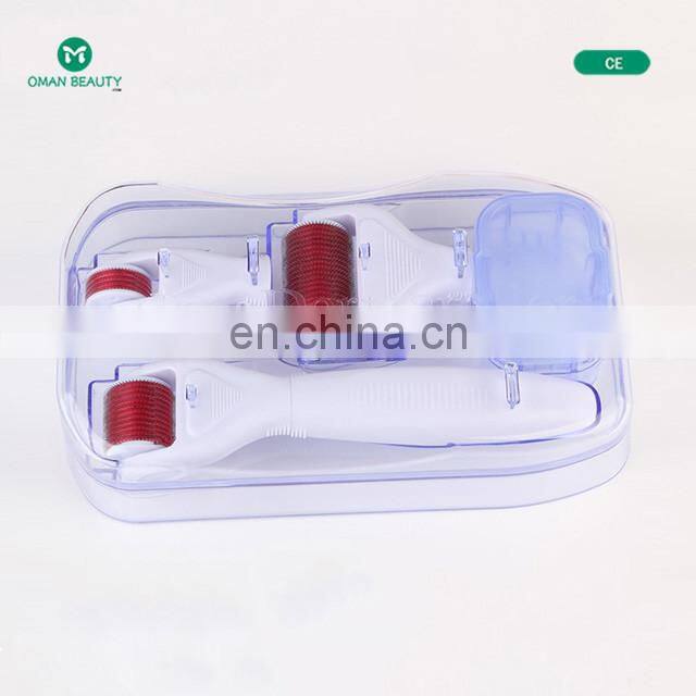Sales ce new type 4 in1 dermaroller,beauty face roller,dema roller skin care