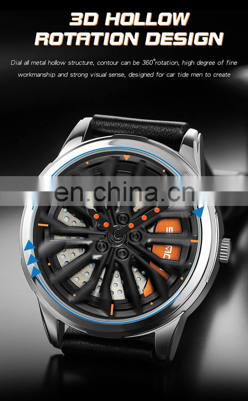 SANDA P1063 New Design Style Men Quartz Watches Waterproof Dials Decoration Simple Sport Men Wrist Watch