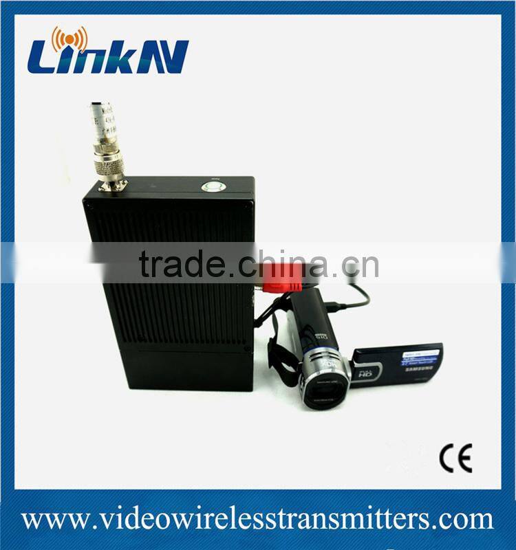 RS232 Wireless Video Transmitter Sending Dual Audio Frequency Signals