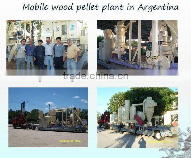 Argentina Mobile wood pellet production line