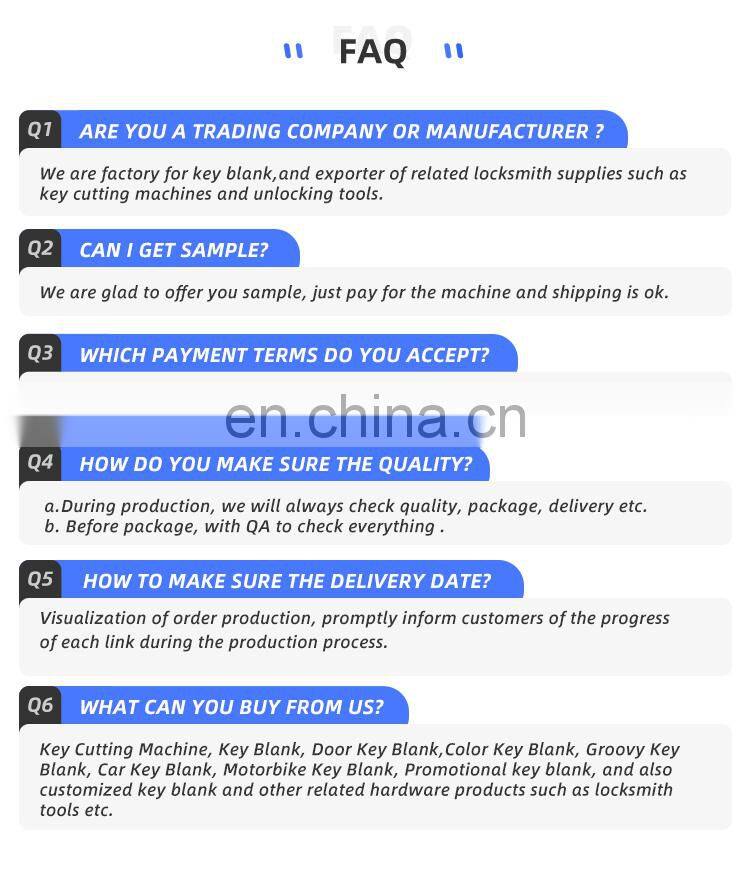 My Test xhorse key cutting machine Factory Supply Computerized Duplicate CNC Key Copy Machine