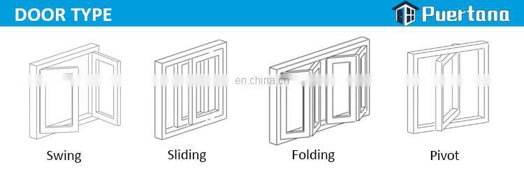 Exterior Aluminium Louvered Swing Hinged Door