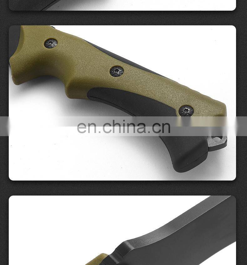 Outdoor multifunctional stainless steel axe safety fire axe high quality camping survival axe
