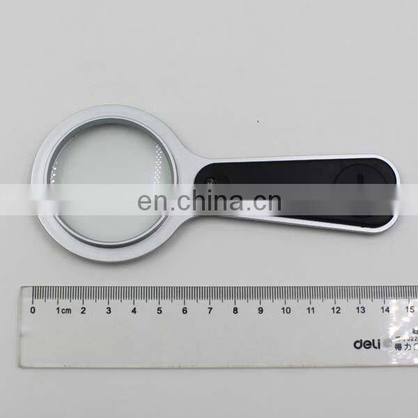 Custom Wholesale 3X Handheld Magnifier Glass With Light