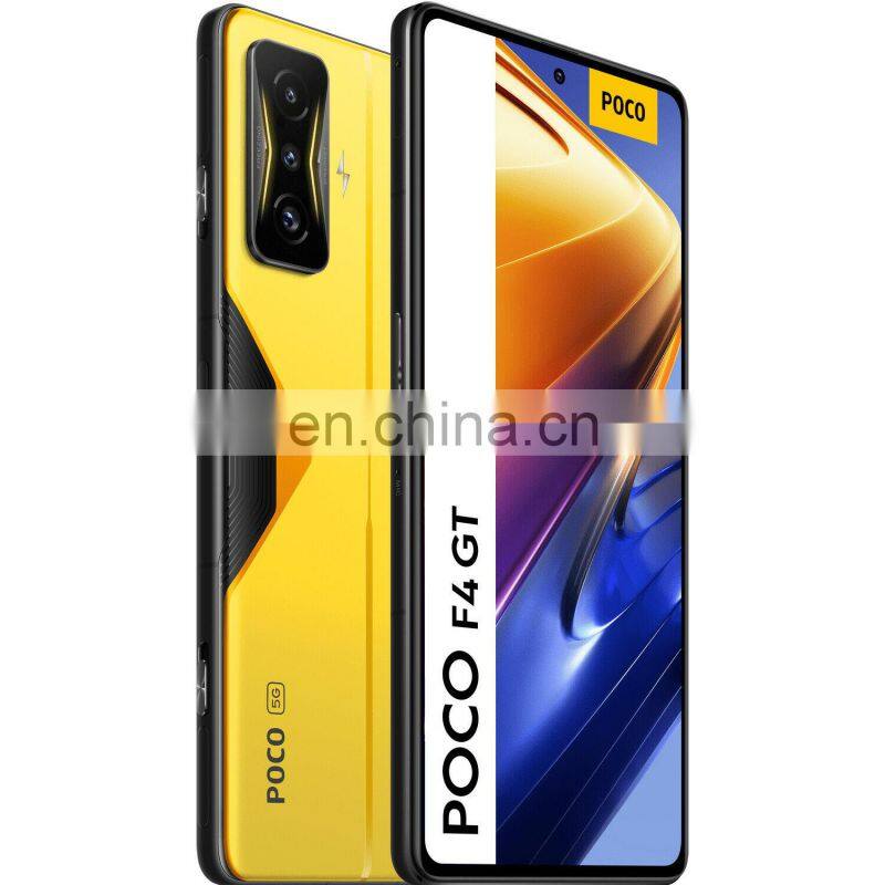 New Global Version POCO F4 GT 5G Cellphone Snapdragon 8 Gen 1 Octa Core 120Hz AMOLED DotDisplay Pop-up Triggers 120W HyperCharge
