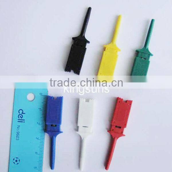 Mini Flat IC Grabber/SMD IC Hook Clip Grabbers Test Probe cable for multimeter