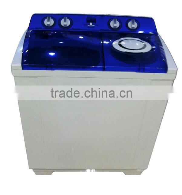 9kg red color semi auto washing machine and dryer twin tub washing machine
