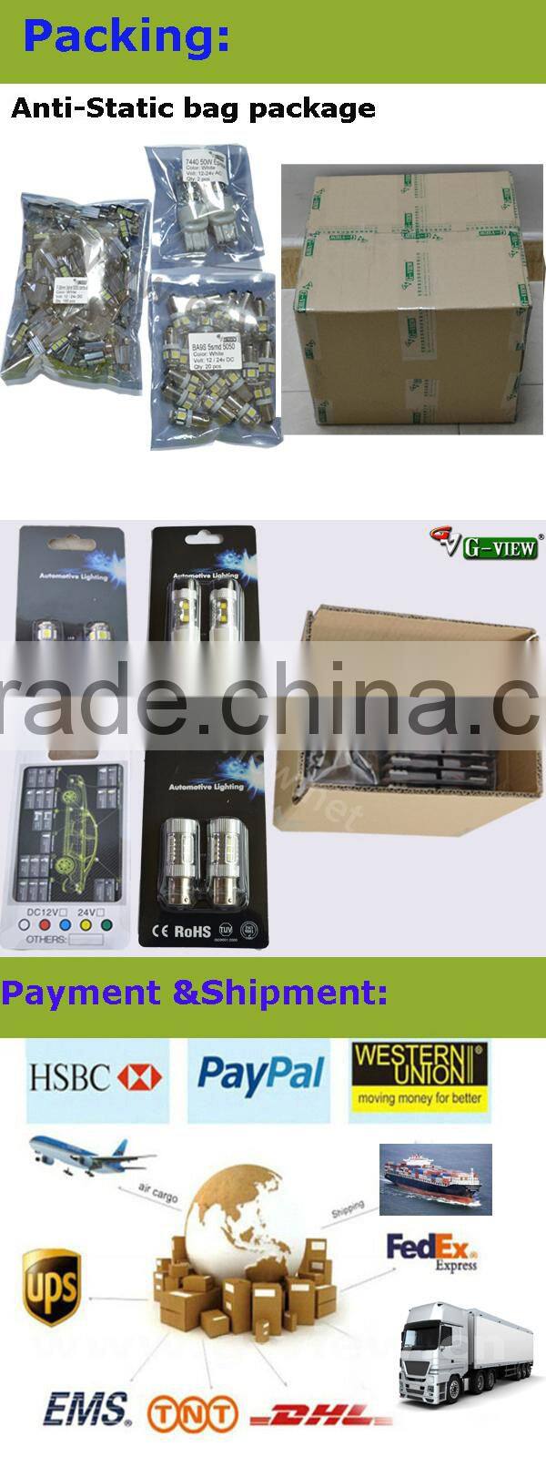 auto headlight led angel eyes for car e92 80w automotive lighting