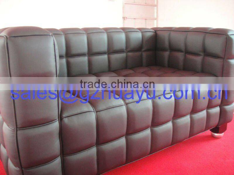 danish furniture, cowhide kubus sofa replica
