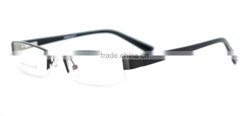 half frame eye glasses frame and spectale fancy glases frame for women and men