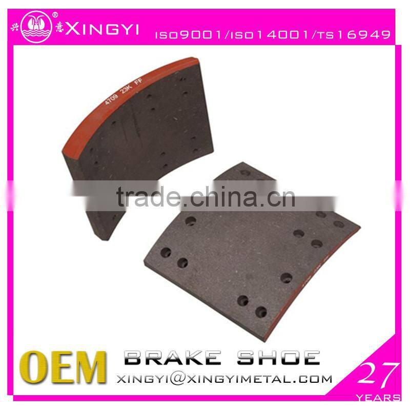 Excellent brake lining made in China/high quality brake lining used for cars/trucks