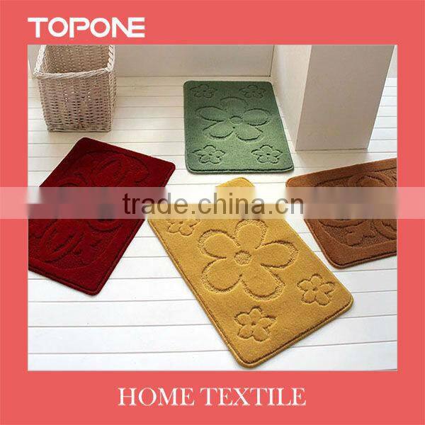 2013 Fashion New design home using floor 100% polyester doormats decor