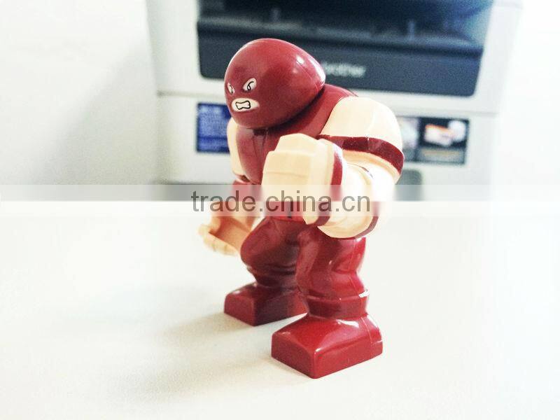 Decool bricks 0191 SuperHero X -Men Juggernaut 7.5cm minifigures bricks toys Building bricks Blocks Toys