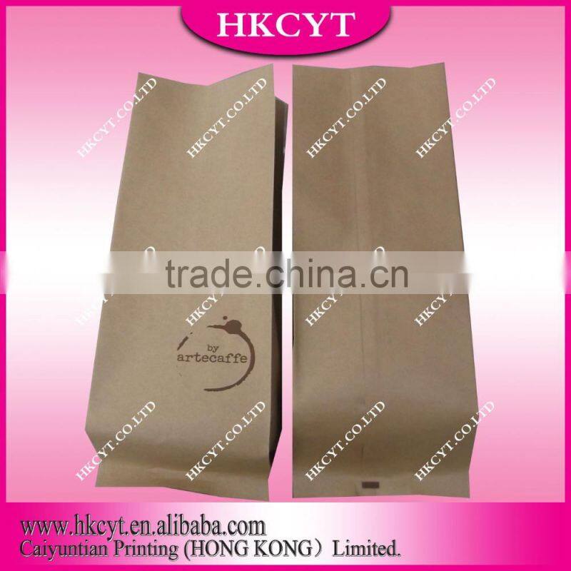 Fashional China kraft paper coffee bag wholesale