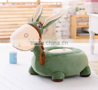 Plush Donkey Sofa/animal plush sofa/donkey shape plush sofa