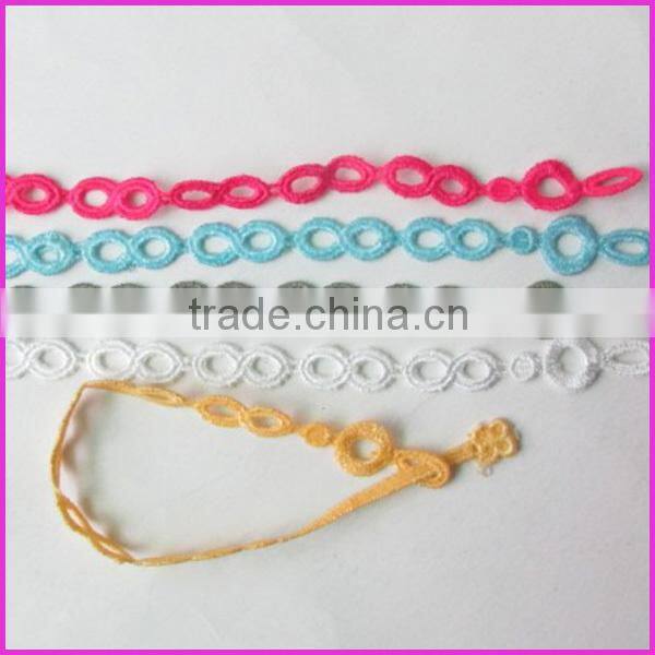 FL0909 Wholesale Star Lace friendship Bracelet
