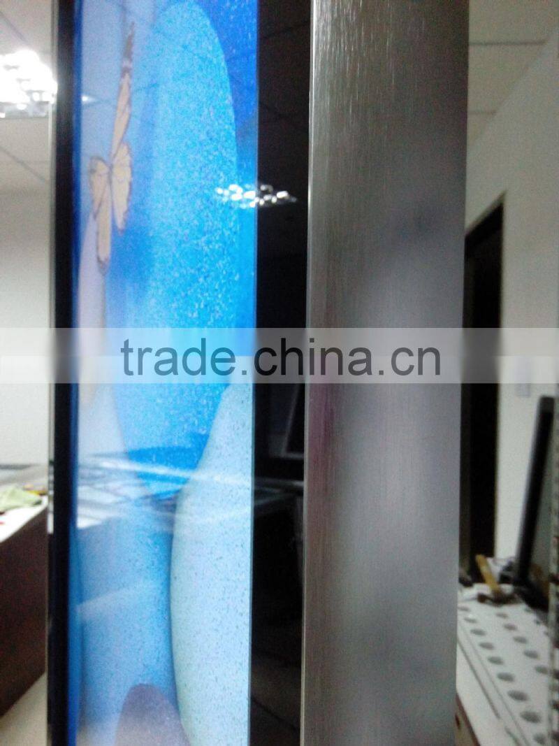 floor standing interactive advertising totem,65 inch advertising display