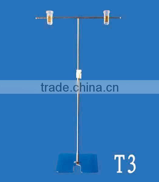 T-type Magnetic base POP display stand