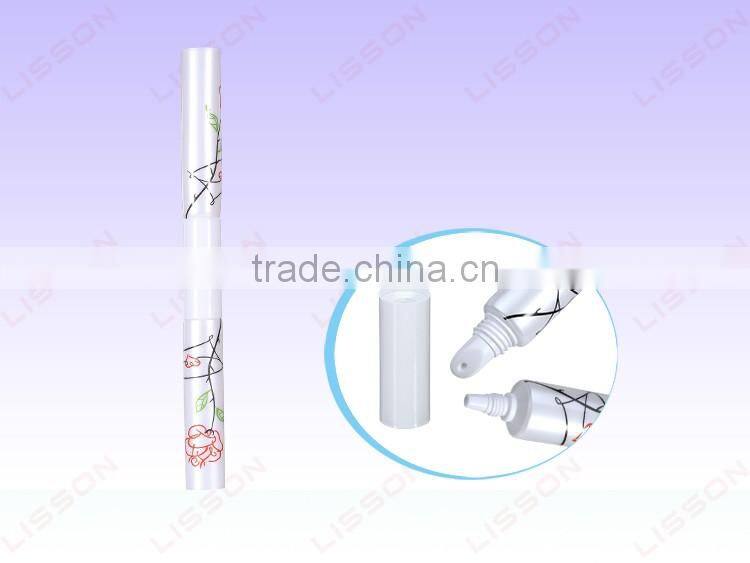 10ml Round Plastic Tube with Lipstick and Lipgloss in One-set