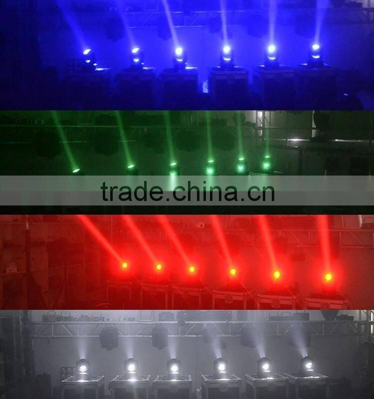 New double sided 2pcs RGBW 4in1 beam LED moving head ligh dmx stage light