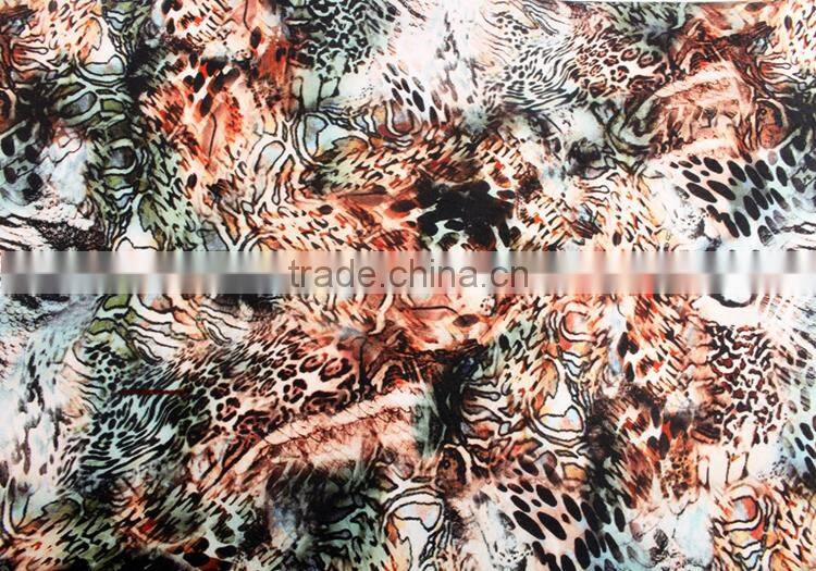 digital print clothing textile china supplier wholesale 100% viscose fabric
