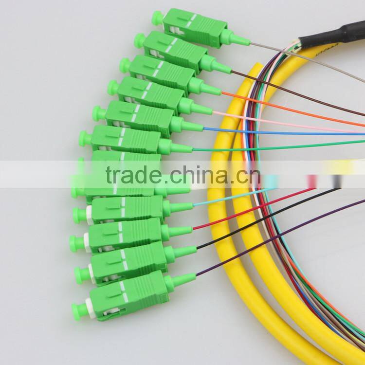 catv FTTH High quality 12 core SC APC fiber bundleSmall Type Optical Fiber Splitter for SC/APC