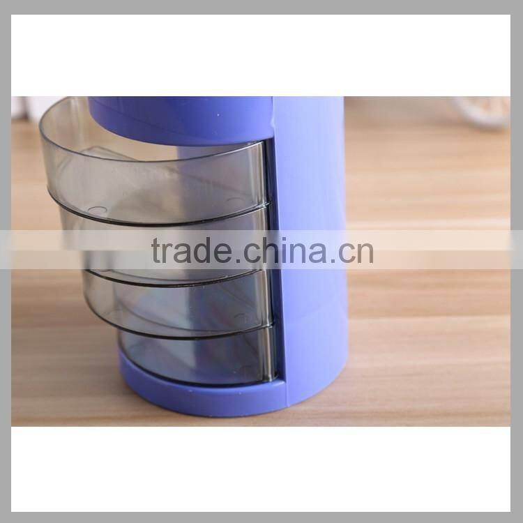 School supplies custom cheap plastic desk pen container creative pen holder